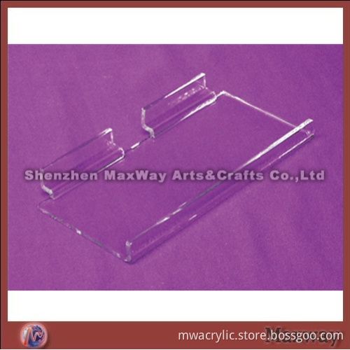 Pure Clear Wall Mounted Acrylic Display Tray